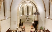 Koncert se konal v gotickém kostele sv. Klimenta